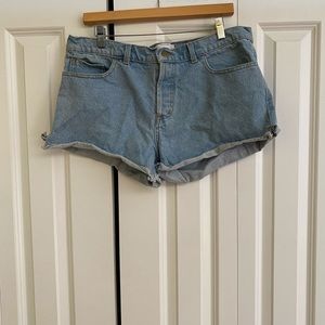 American Apparel Rolled Cuff Shorts